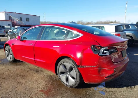 2020 Tesla Model 3 Standard Range Plus Rear-Wheel Drive/Standard Range Rear-Wheel Drive from USA, damaged, VIN 5YJ3E1EA6LF598882